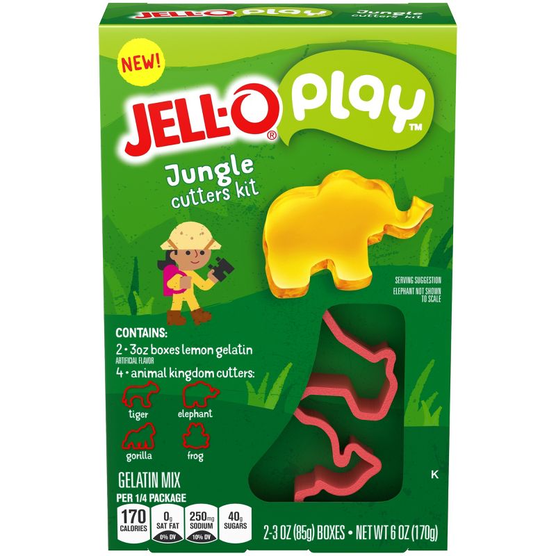 JELL-O Play Jungle Cutter Kit - 6oz
