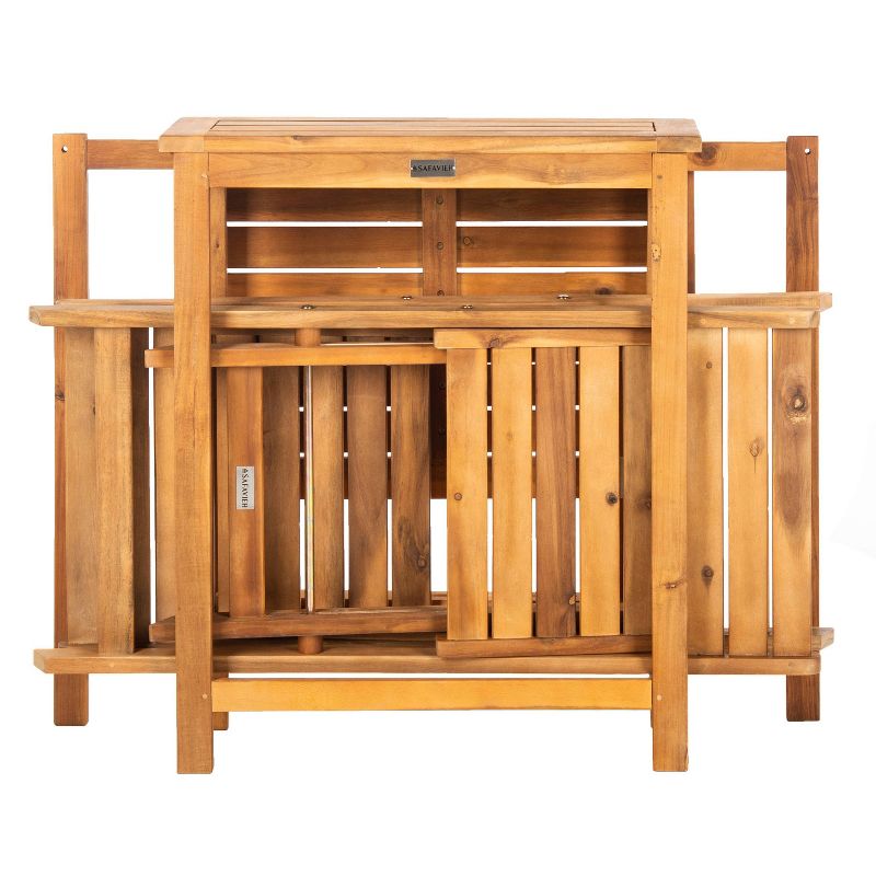 3pc Ludwig Folding Bistro Set - Royal Garden