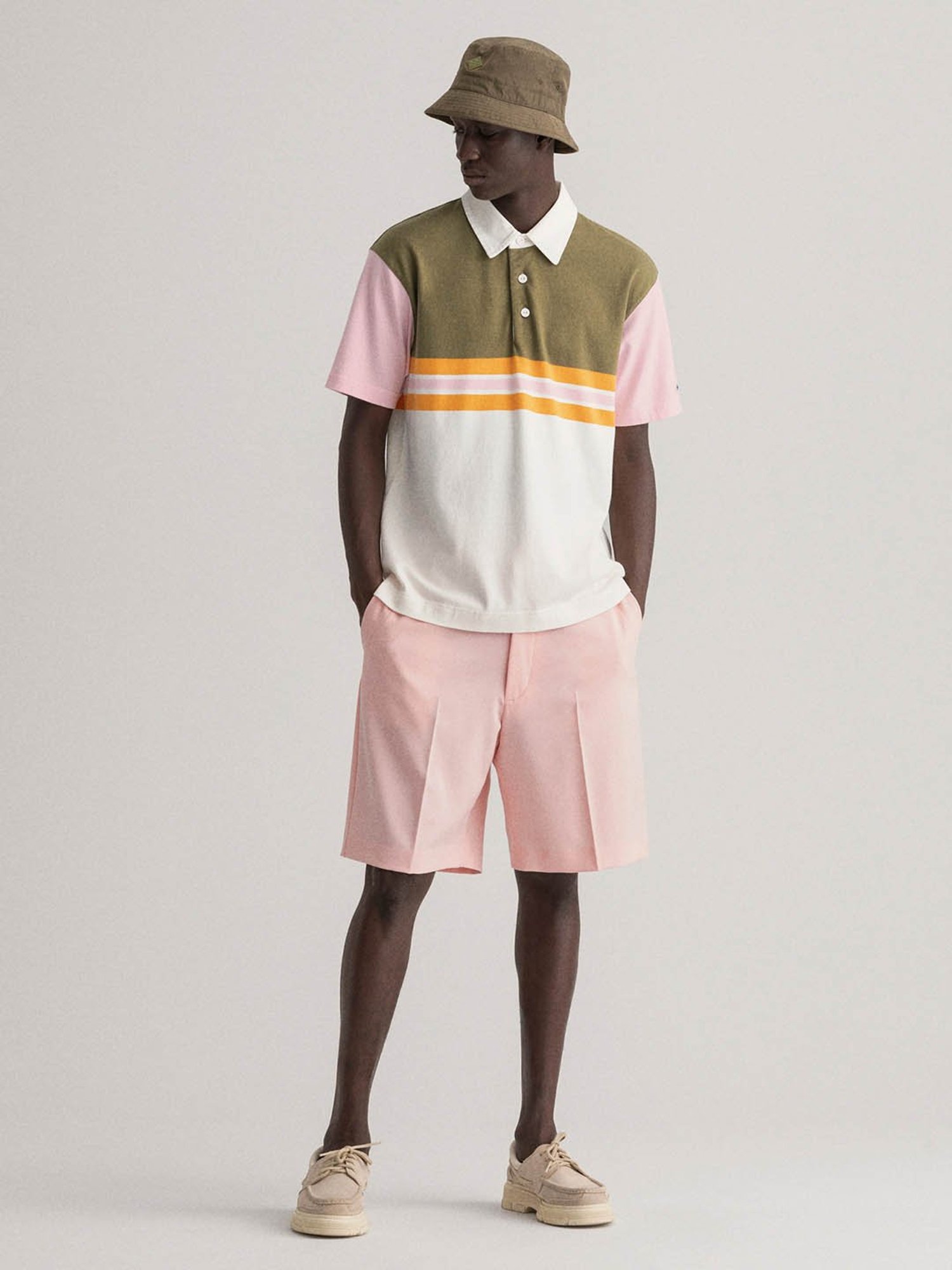 GANT Green Short Sleeves Cotton Polo T-Shirt