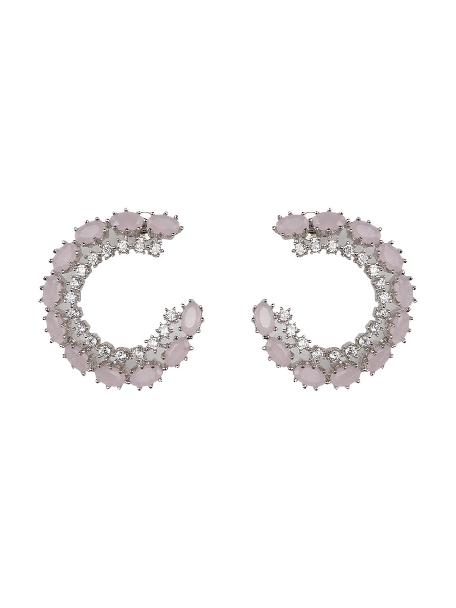 The Real Effect London 800 Silver Earrings for Women