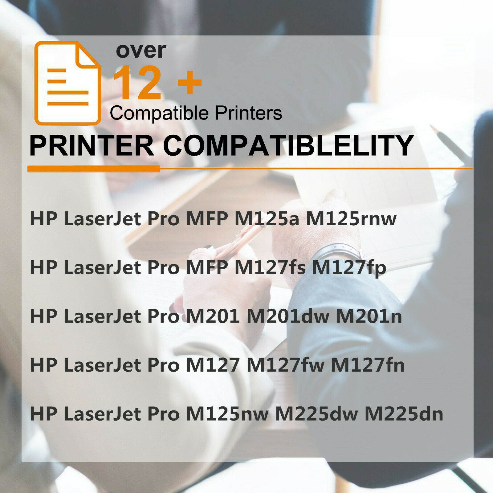 GREENCYCLE 3 Pack Replacement CF283A 83A Toner Cartridge Compatible For HP LaserJet Pro MFP M127fn M127fw M125nw M125rnw