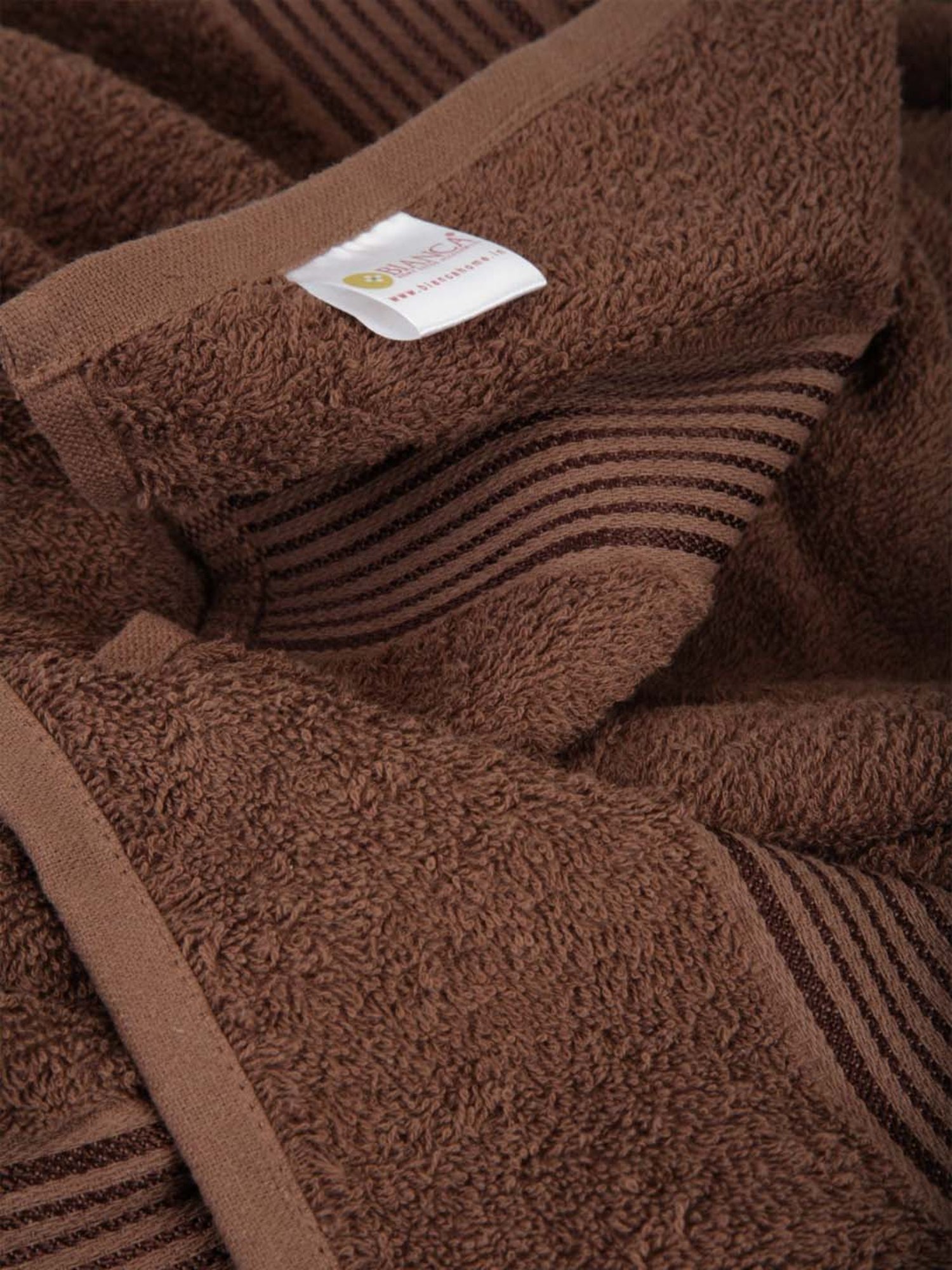 LORENA 100% Cotton Super-Soft Terry Towels -2pc Bath Towel (d`ross) solid-multi