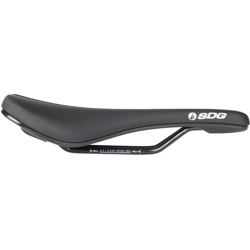 SDG Bel-Air V3 Saddle - Black Rail Material: Steel
