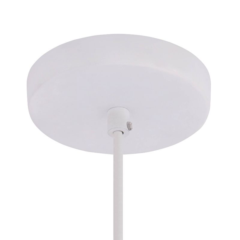 6.5" Maiburgh Pendant Lamp White - Aiden Lane