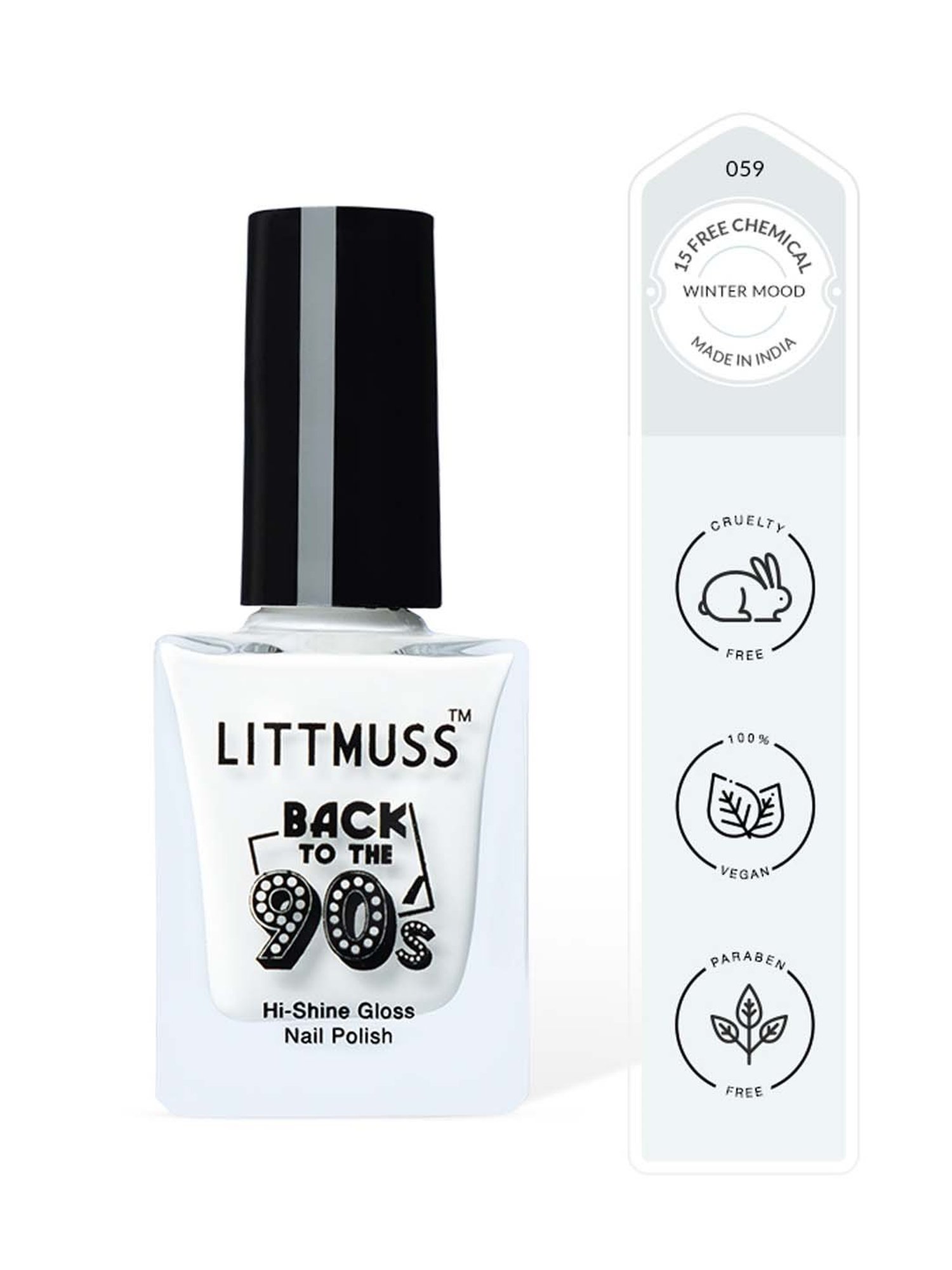 Littmuss Back To The 90's Hi-Shine Gloss Nail Polish Winter Mood 059 - 9.5 ml
