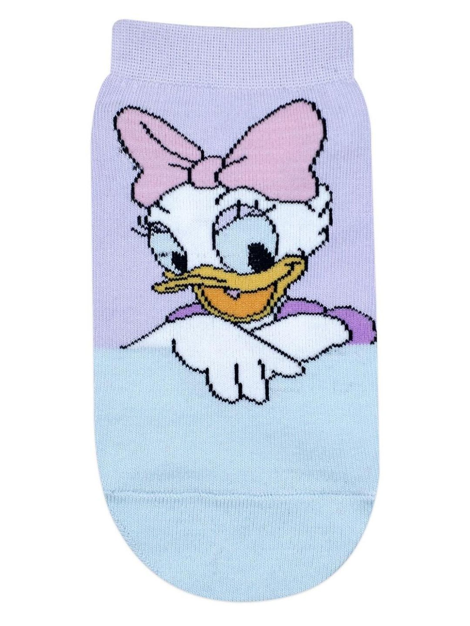 BALENZIA Blue & Pink Cartoon Socks (Pack of 2)