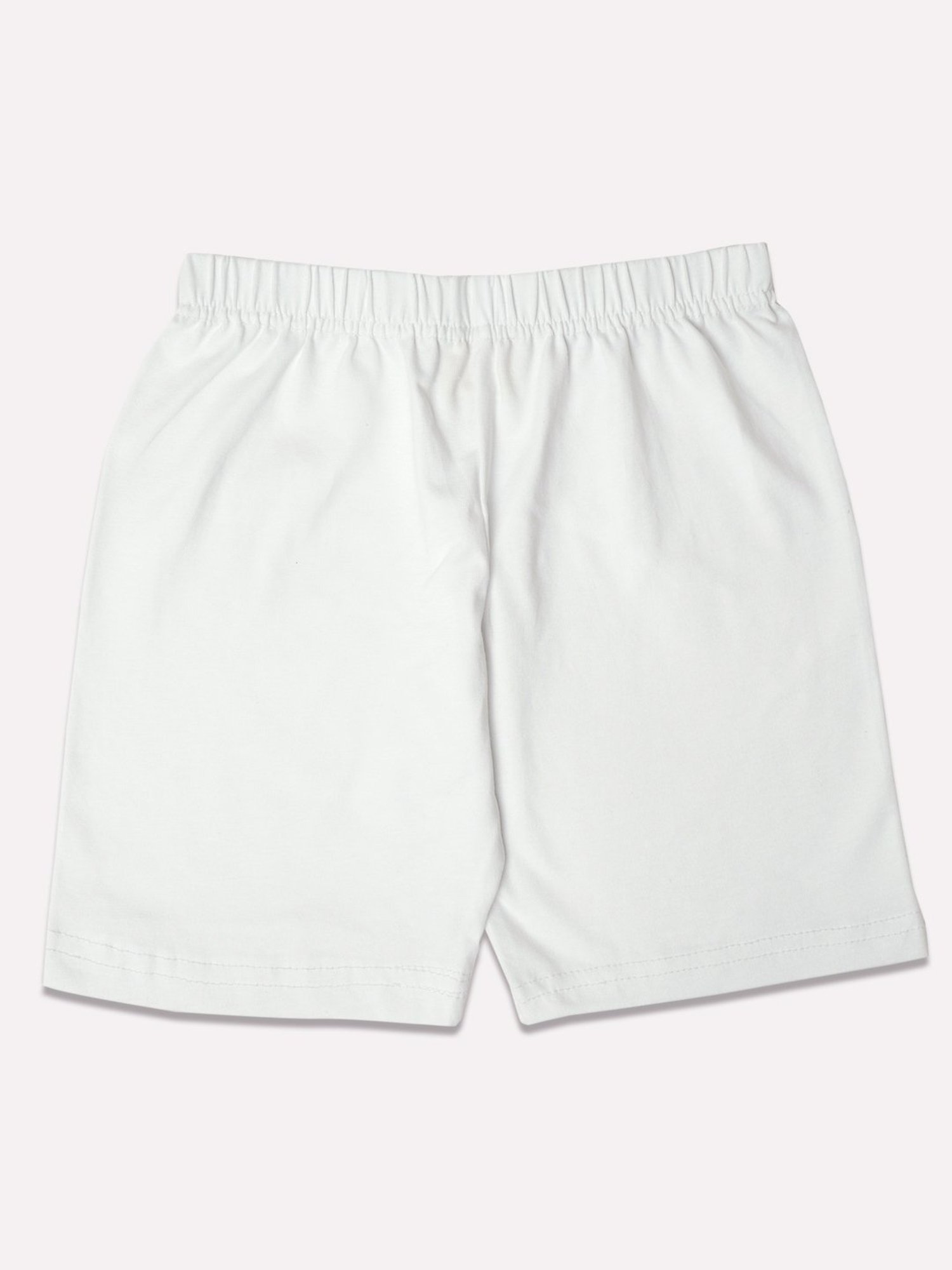 Sillysally Kids White Solid Bloomers (Pack of 3)