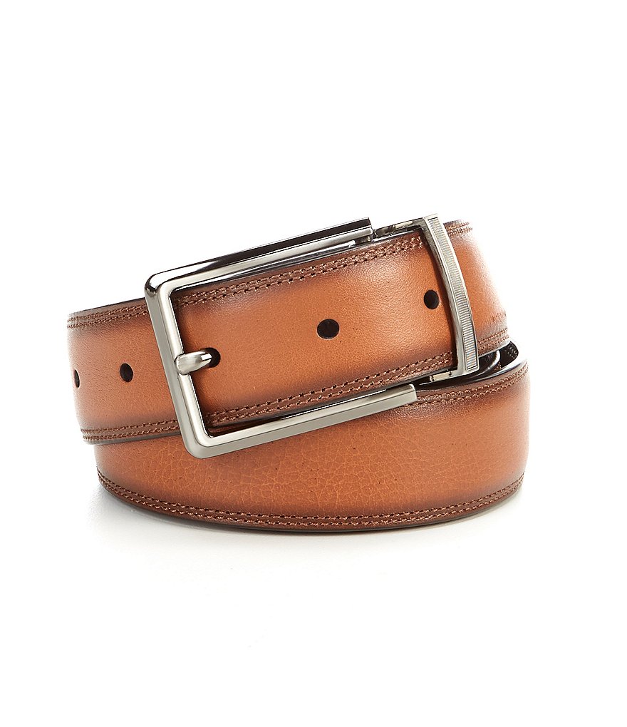 Silver Jeans Co. Heavy Stitch Leather Belt