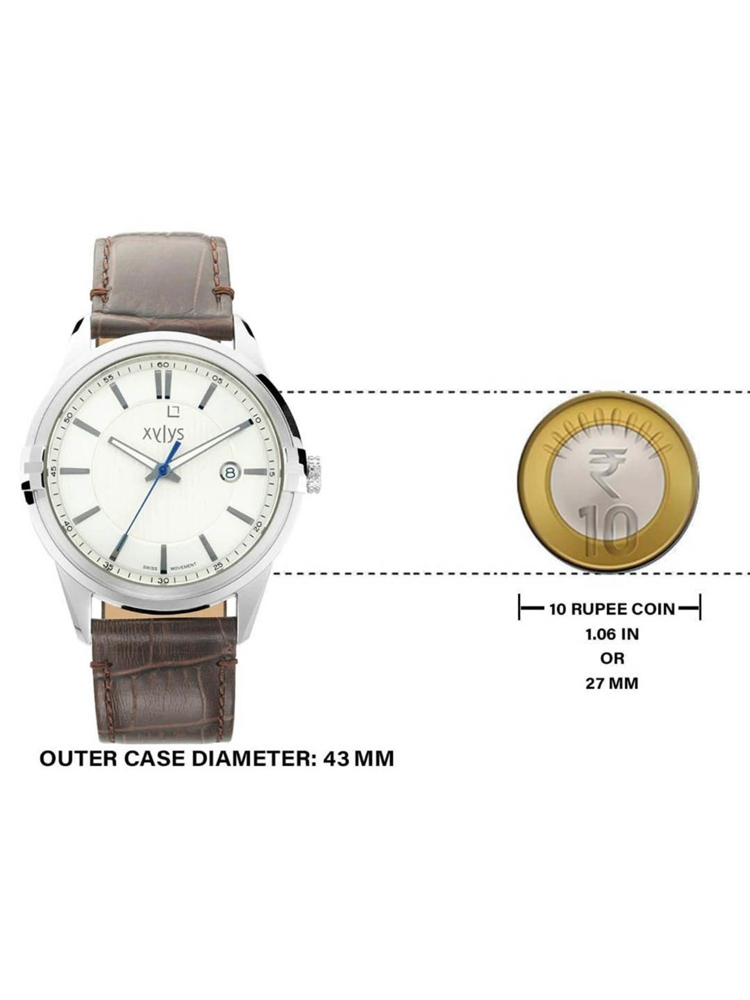 XYLYS NS40048SL01E Classic Analog Watch for Men