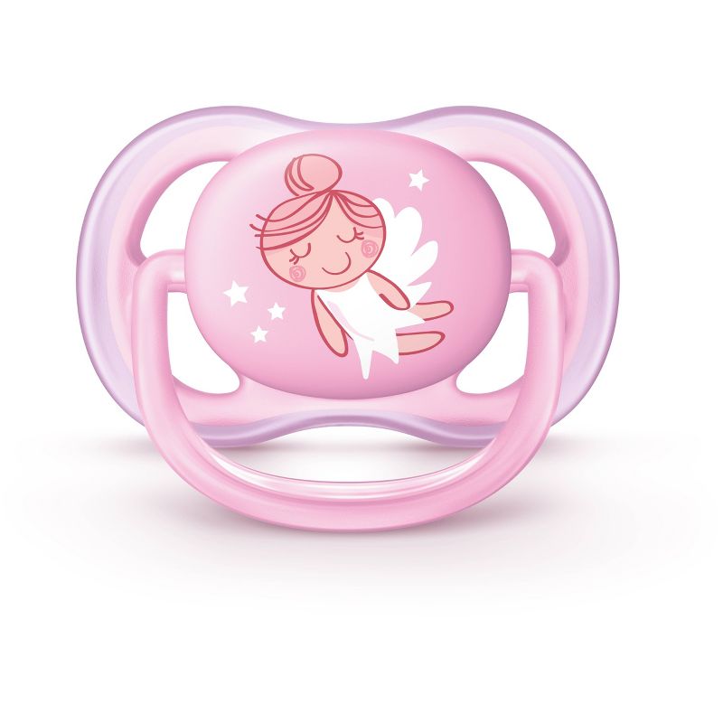 Philips Avent Ultra Air Pacifier 0-6m -  Pink/Peach - 2pk