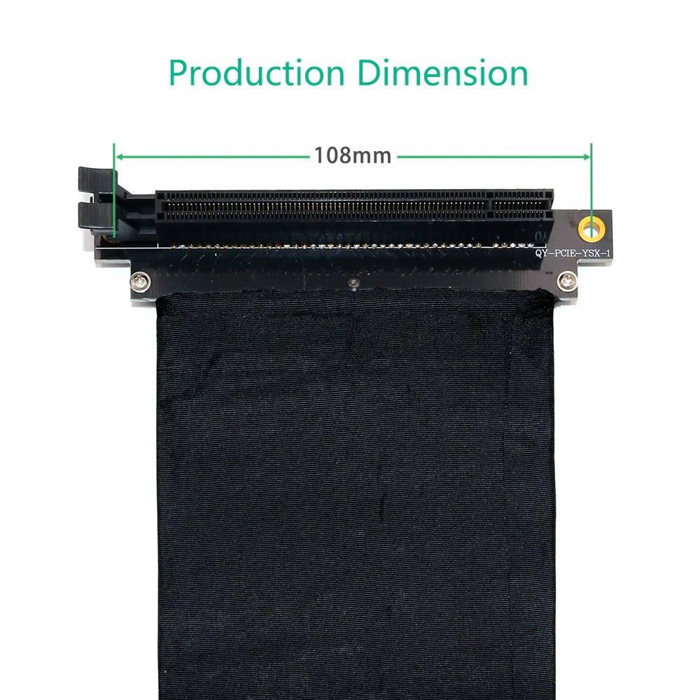 NEW Design Riser 29cm High Speed PC Graphics Cards PCI Express 3.0 16x Flexible Cable Riser Card Extension Ports Adapter for GPU