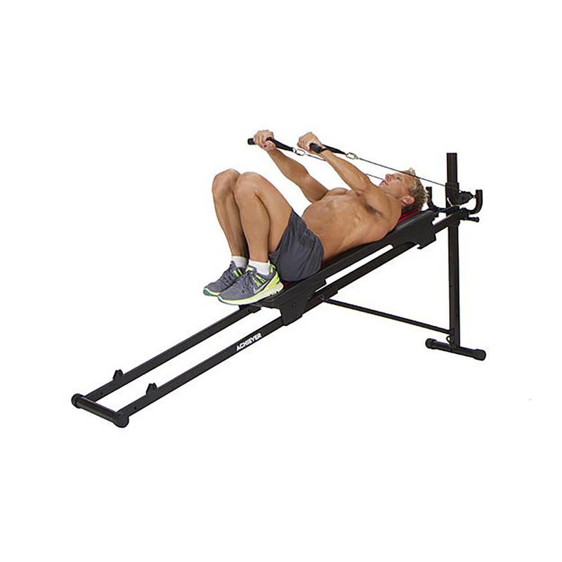 Total Gym Achiever Home Fitness Folding Full Body Workout Exercise Machine