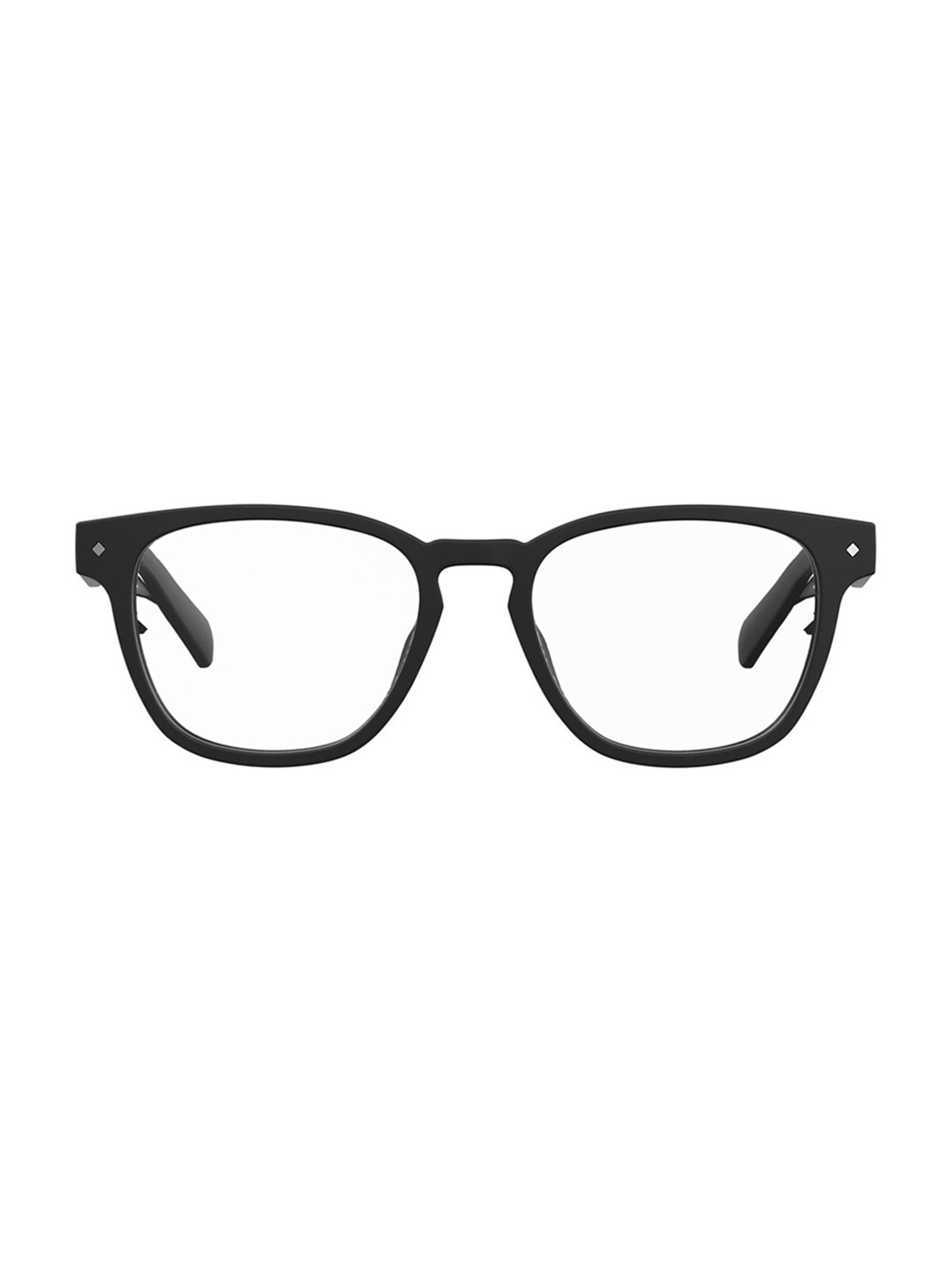 Polaroid Black Square Unisex Reading Glasses Power: +2.00