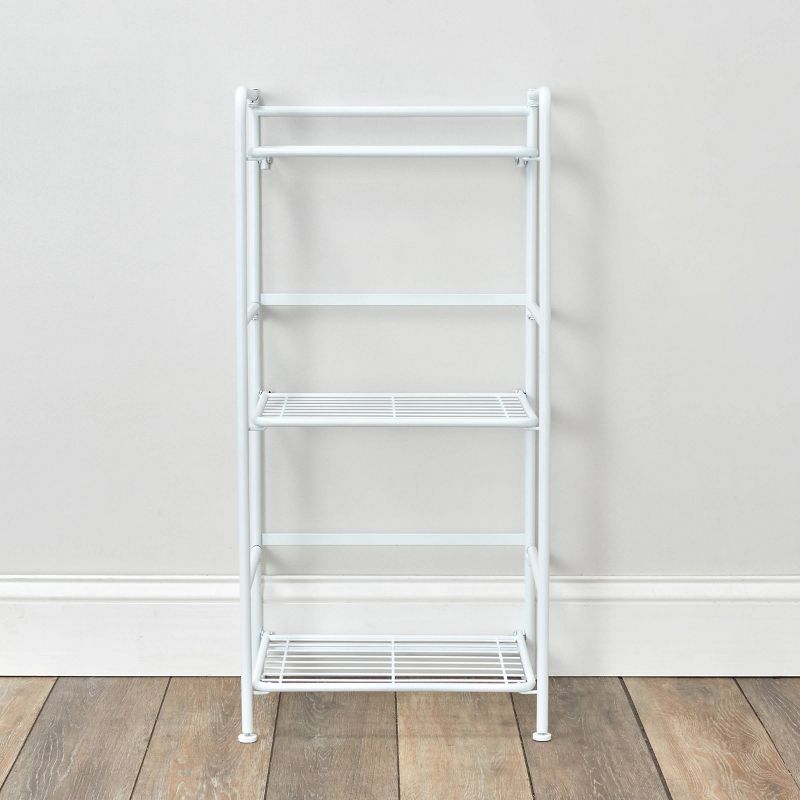 FlipShelf 3 Tier Narrow Rounded Shelf White