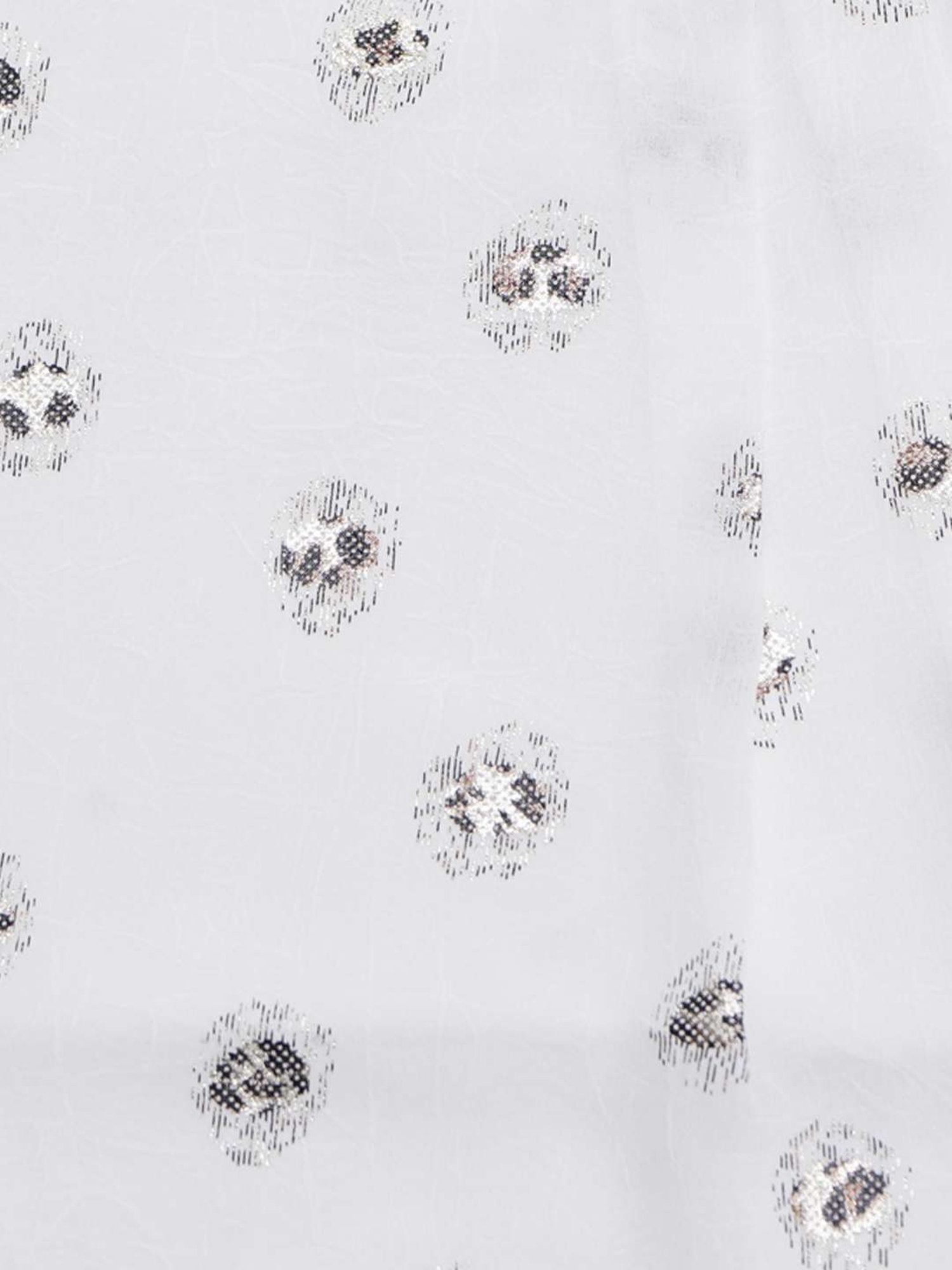 ZIAMA Kids White Printed Top