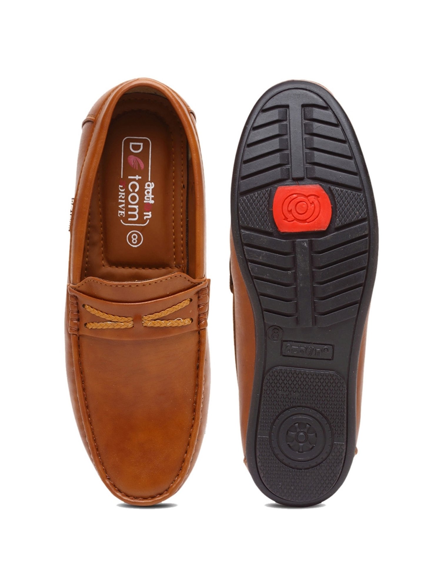 Action Men's Tan Casual Loafers