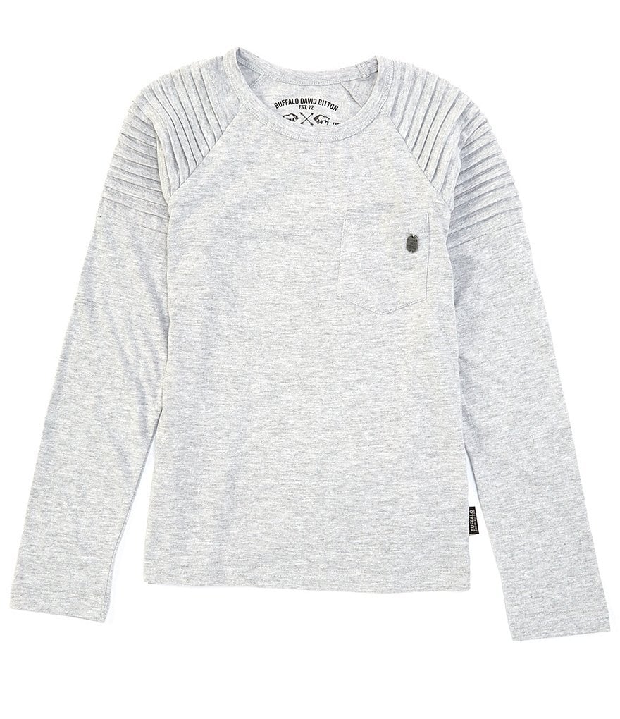 Buffalo David Bitton Big Boys 8-20 Raglan Long-Sleeve Tee