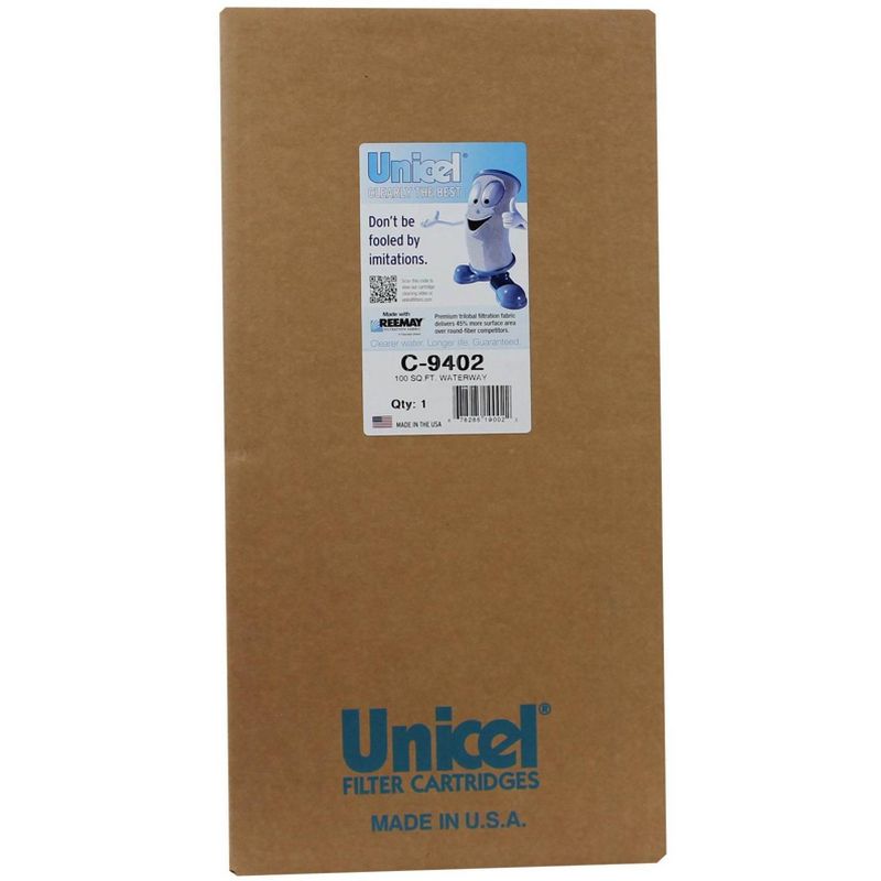 Unicel C-9402 Waterway Swimming Pool Filter Cartridge Element PWW100 ZEL FC-2965