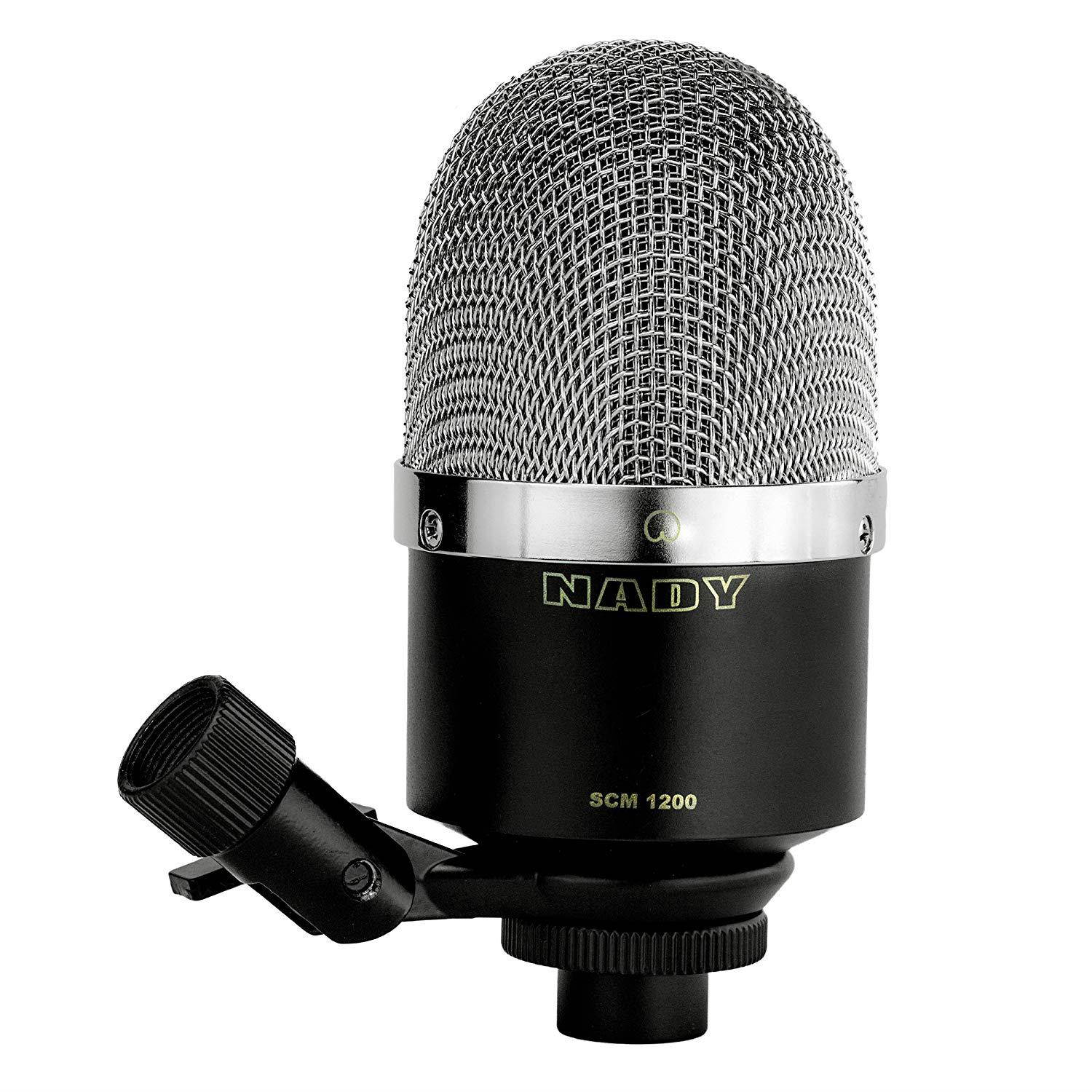 The SCM 1200 Studio Condenser Microphone is perfect for recording vocals, acoustic instruments, orchestras and choral groups, and room ambiance