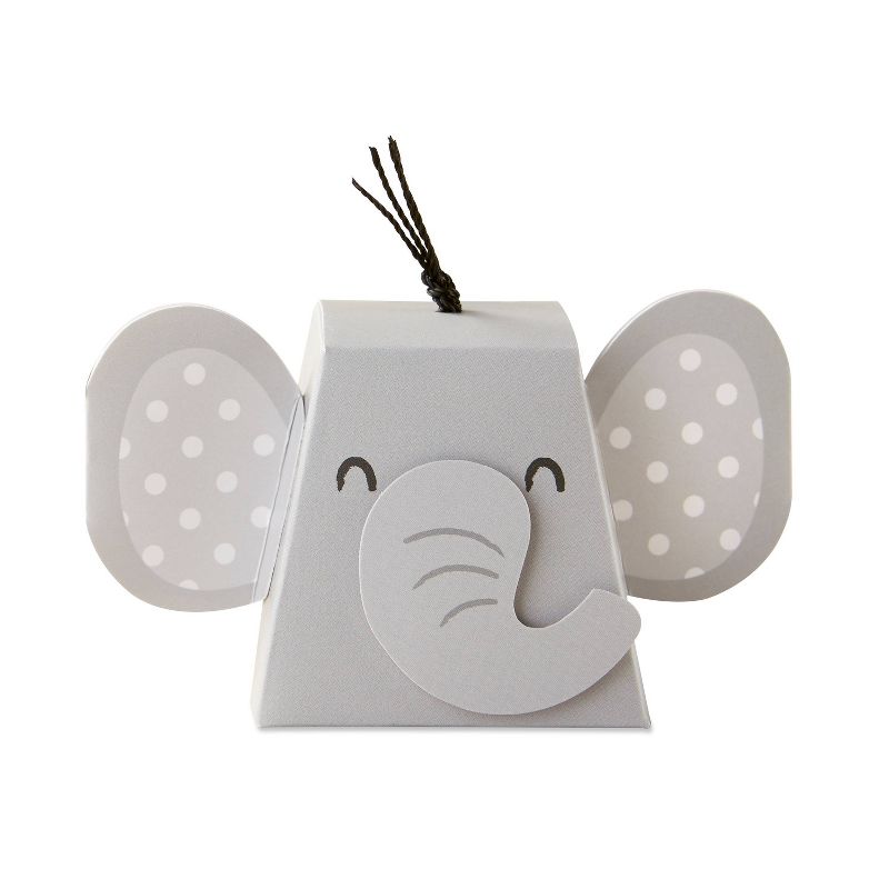 12ct Elephant Favor Box