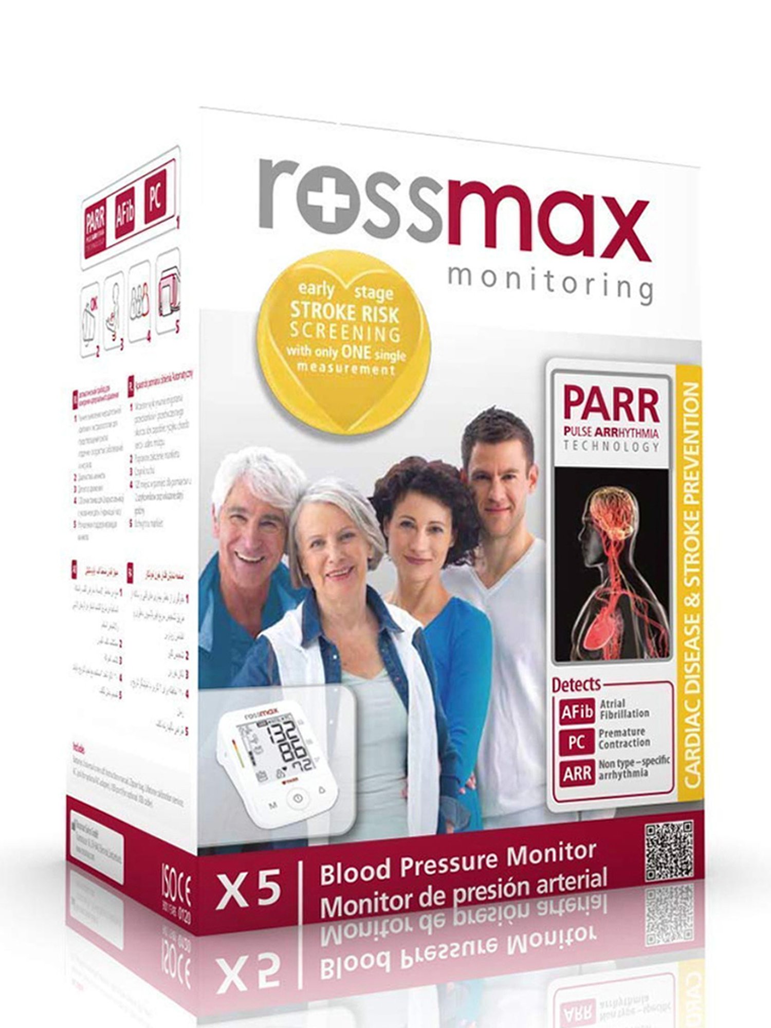 Rossmax X5 Automatic Blood Pressure Monitor (White)