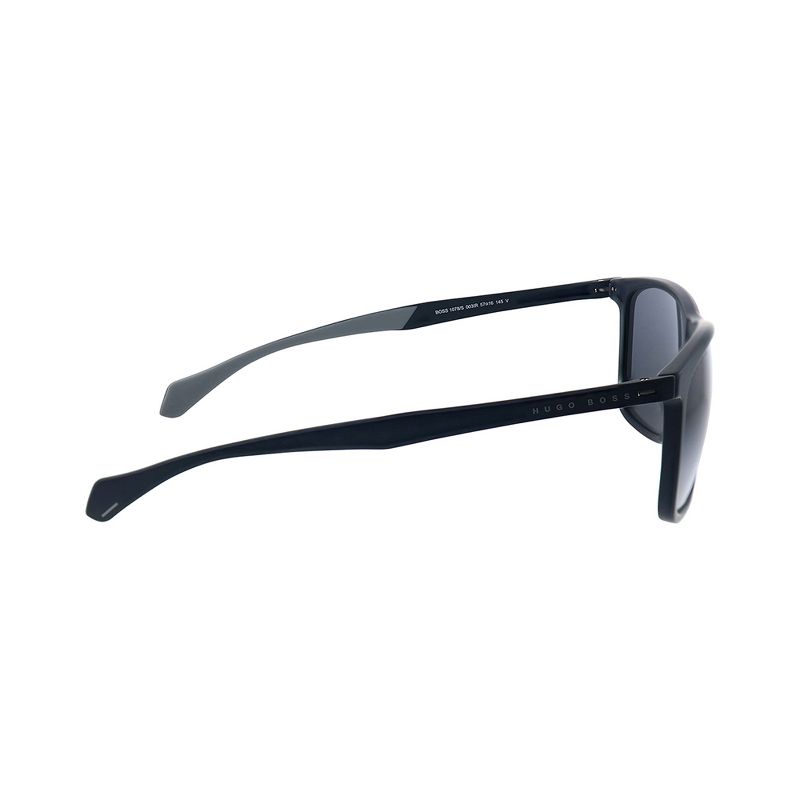 Hugo Boss 1078/S 003 Unisex Rectangle Sunglasses Matte Black 57mm