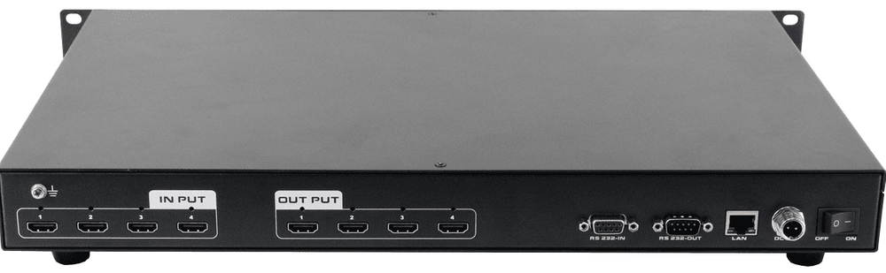 4K 4x4 HDMI Switcher with iOS / Android Apps & WEB GUI