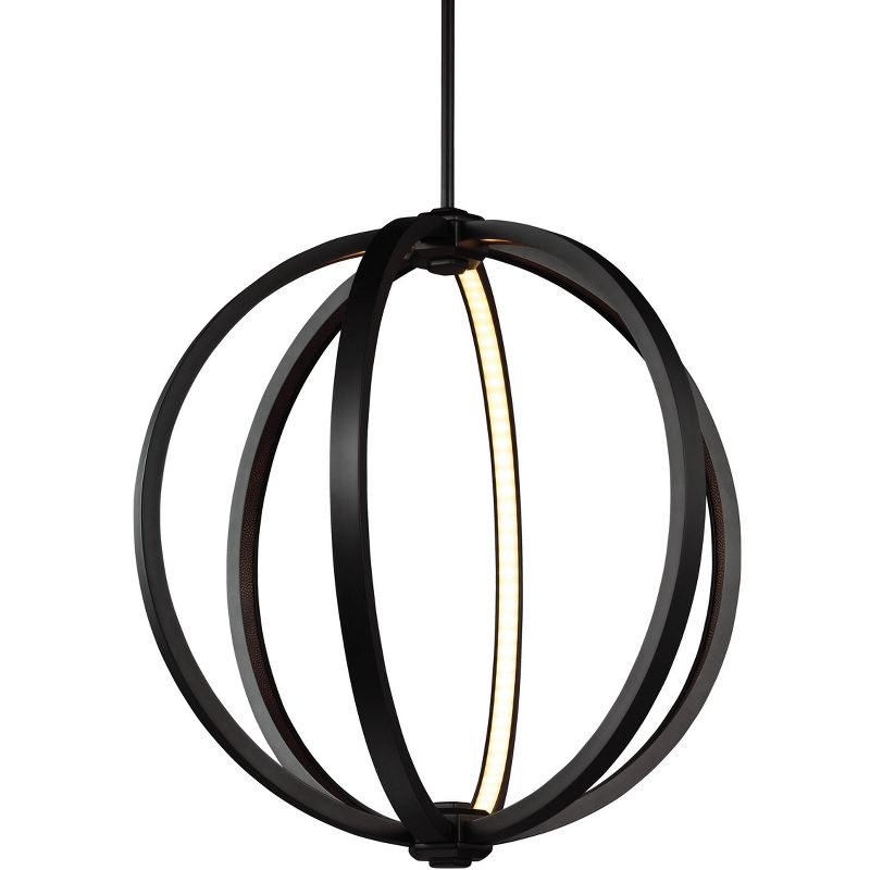 Generation Lighting Khloe 3 light Oil Rubbed Bronze Pendant P1392ORB