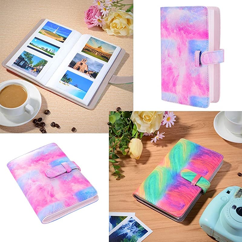 Instax Mini 9 Camera Accessories Bundles Compatible with Fujifilm Instax Mini 9 Mini 8 Mini 8+ Camera with Mini 9 Case108 Photos Mini Photo Albumetc Light Starry Sky14 Items