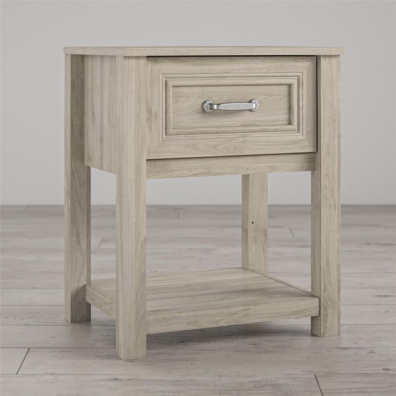 Sierra Ridge Levi Kids' Nightstand, Light Walnut