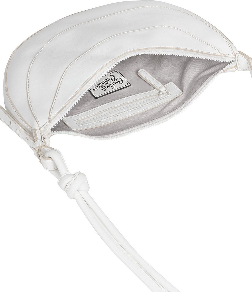 COACH Originals Swinger Nylon and Pebble Leather Shoulder Bag