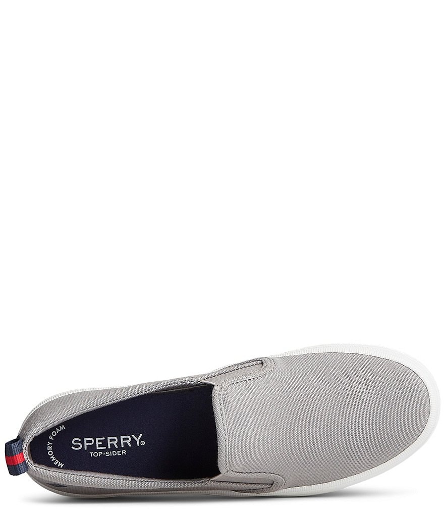 Sperry Women's Crest Twin Gore Canvas Platform Slip-On Sneakers