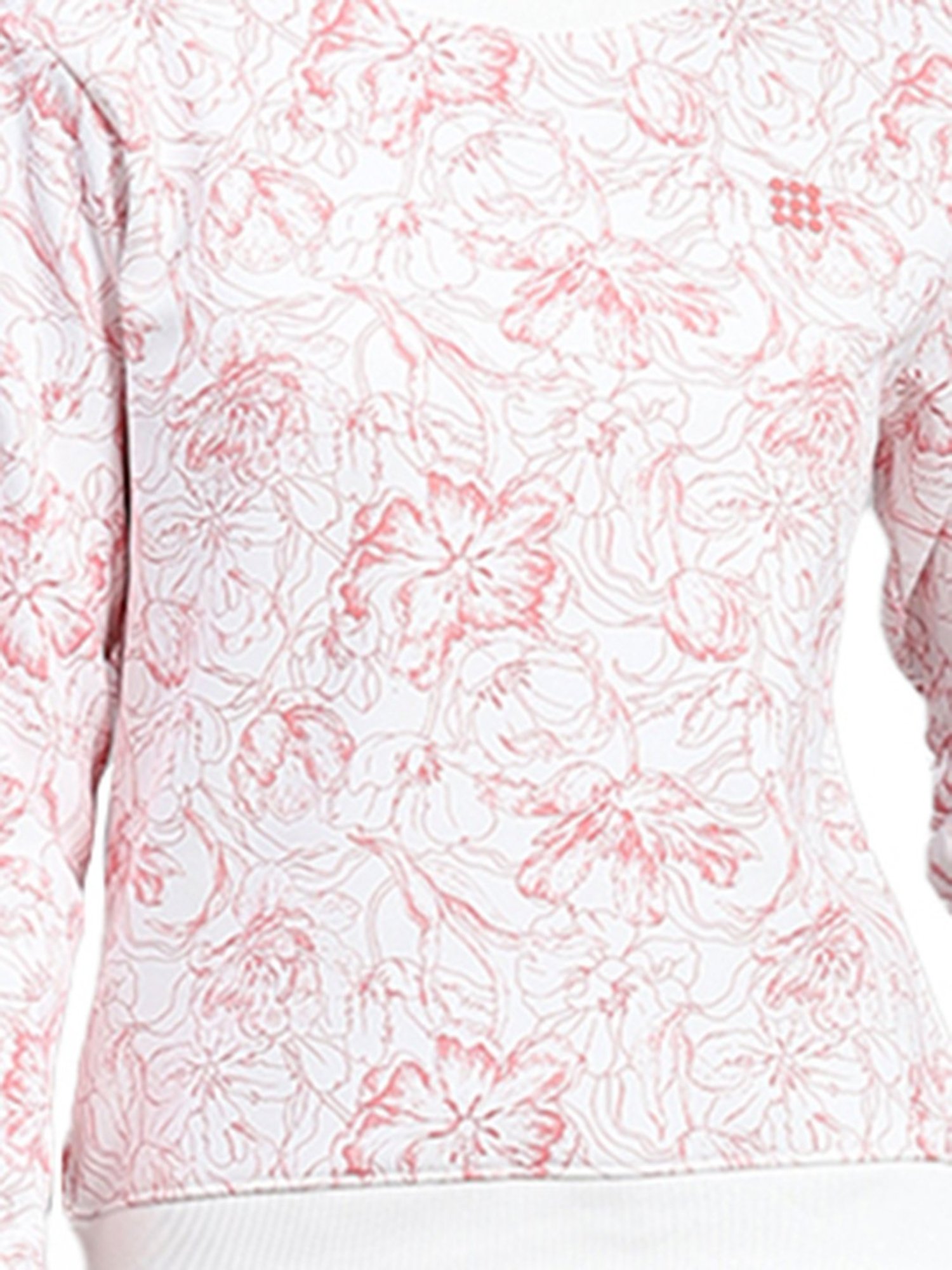 Rock.it White & Pink Cotton Floral Print Tracksuit