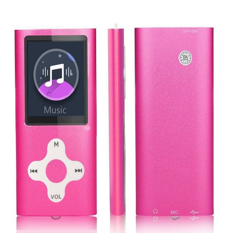 MP3 Player/Music Player,EVASA with a 16 GB Memory Card Portable Digital Music Player/Video/Voice Record/FM Radio/E-Book Reader,Ultra Slim 1.8Screen