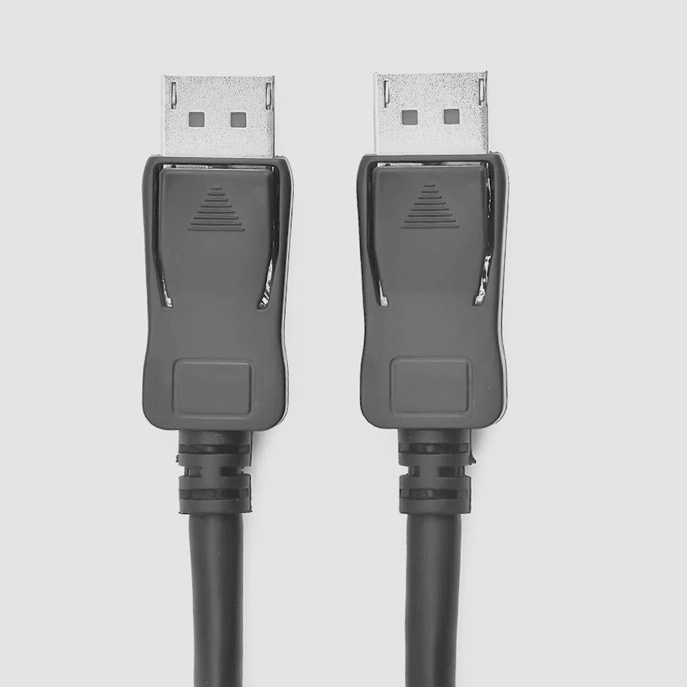 4K DisplayPort DP 1.2 Cable, BolAAzuL DisplayPort to DisplayPort Cord DP Male to DP Male Cable 4K/60 Hz 2K/144Hz with Latches