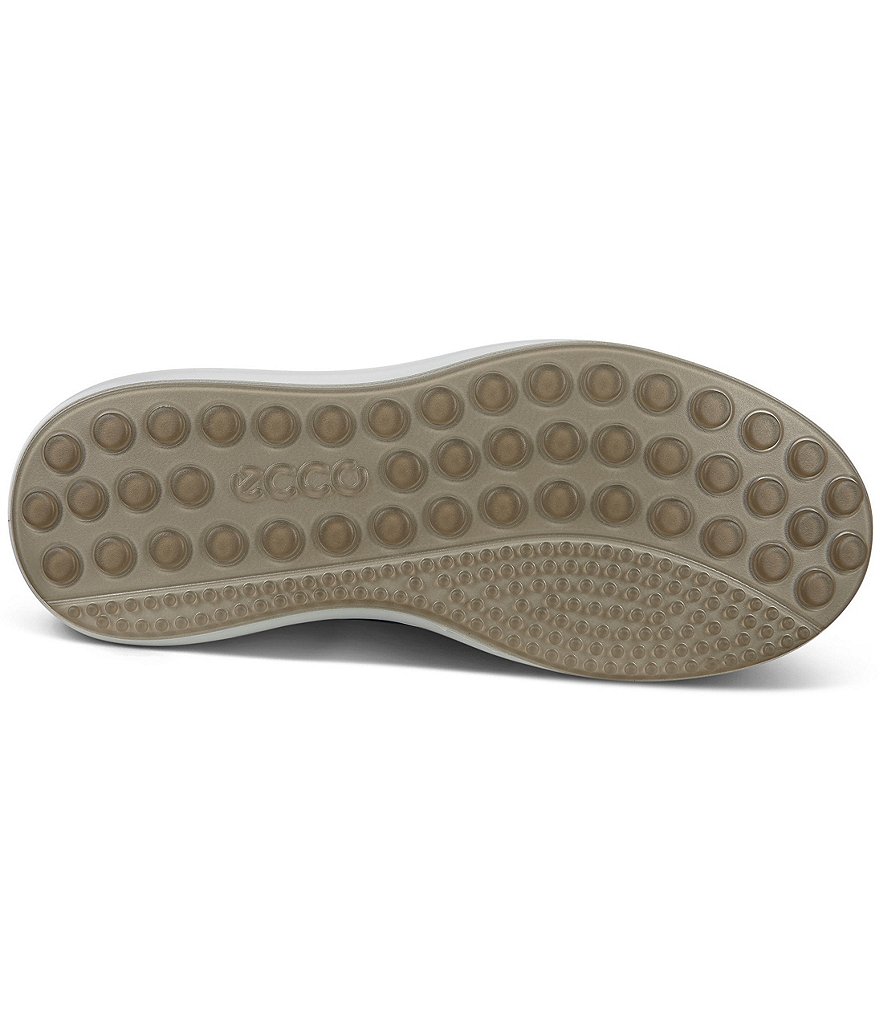 ECCO Men's Soft 7 Runner Suede and Leather Classic Sneakers