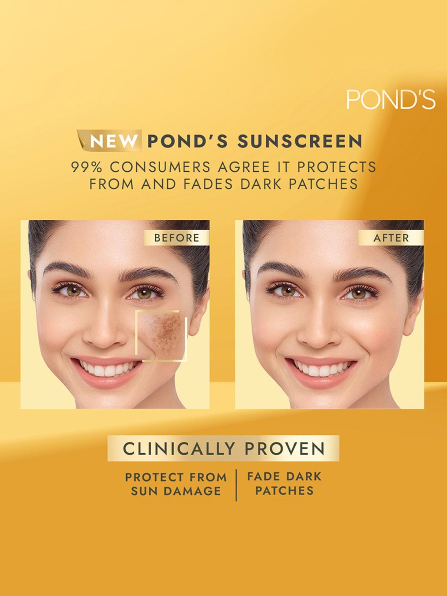 Pond's Serum Boost Sunscreen Gel SPF 50 - 50 gm