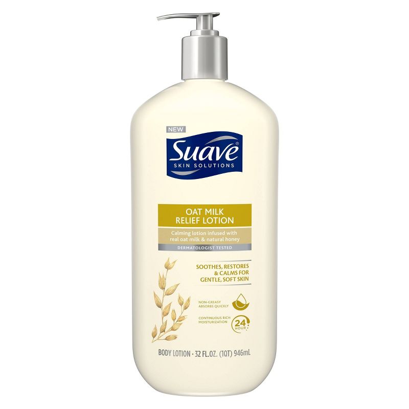 Suave Oat Milk Relief Hand and Body Lotion - 32 fl oz