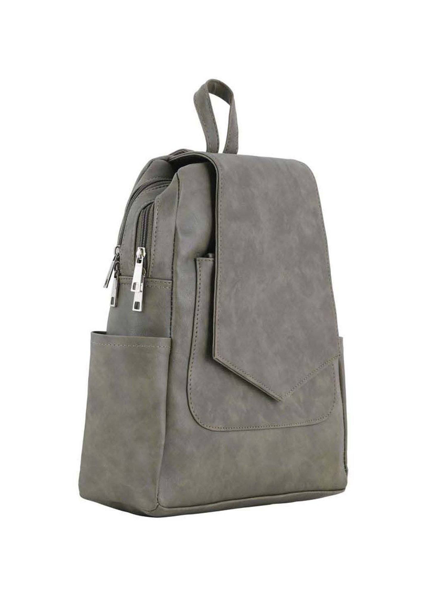 Toteteca Green Solid Large Laptop Backpack