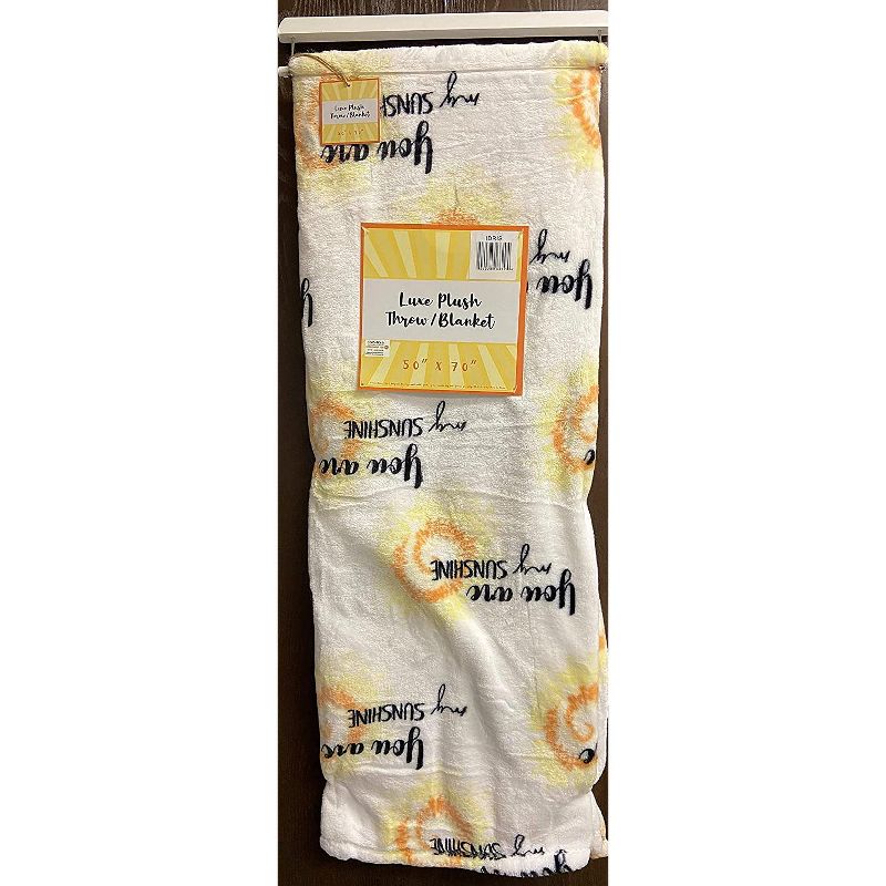 My Fun Sunshine Extra Plus and Soft Throw (50" x 70") - My Sunshine
