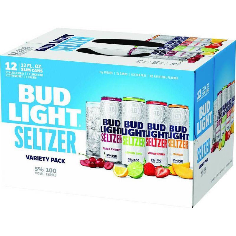 Bud Light Hard Seltzer Variety Pack - 12pk/12 fl oz Cans