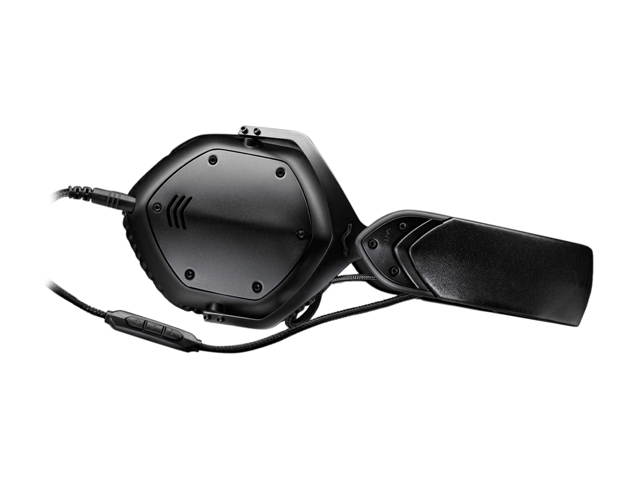 V-Moda Crossfade LP2 XFLP2R-MBLACKM Over-Ear Remote-Matte Black Metal Headphone