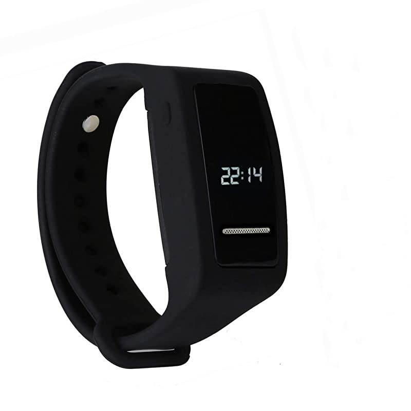 Watch Digital Audio Recorder 8GB Voice Activated RecorderPortable Sound Recorder with Playback and MP3 FunctionBlack