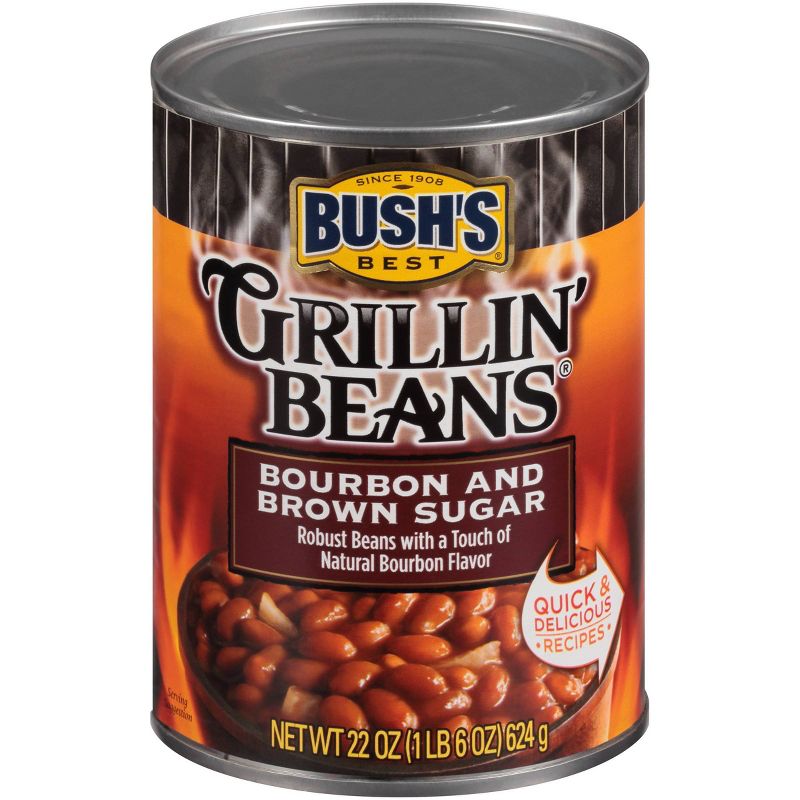 Bush's Bourbon and Brown Sugar Grillin' Beans - 22oz