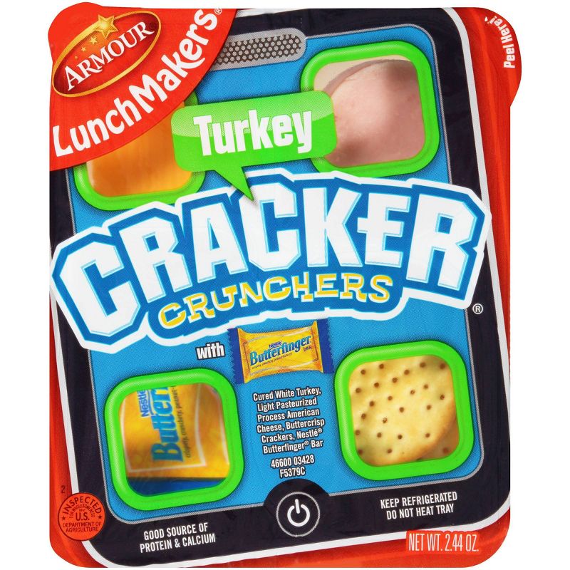 Armour LunchMakers Turkey Cracker Crunchers - 2.44oz