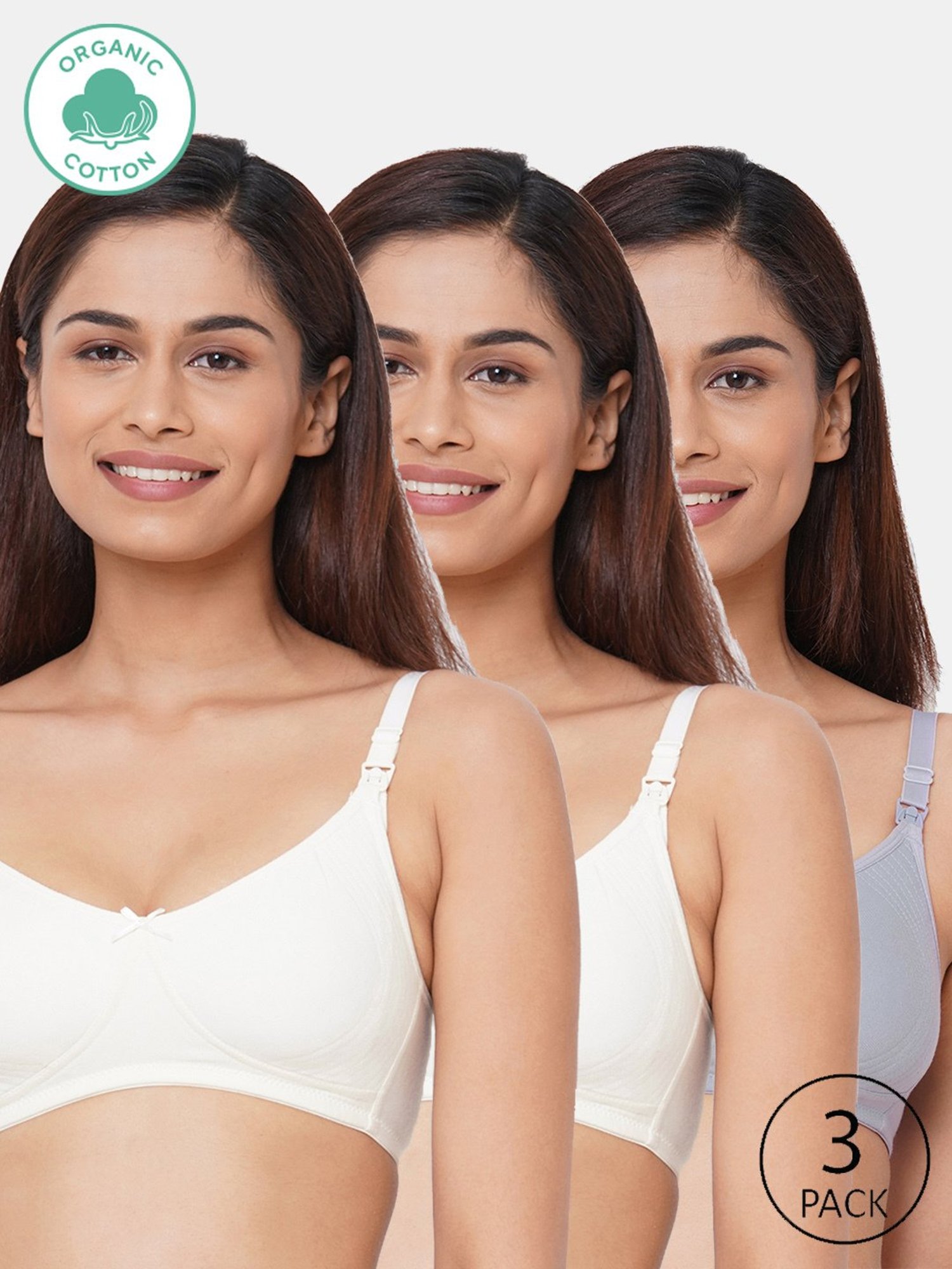 Mee Mee Pink Cotton Bra