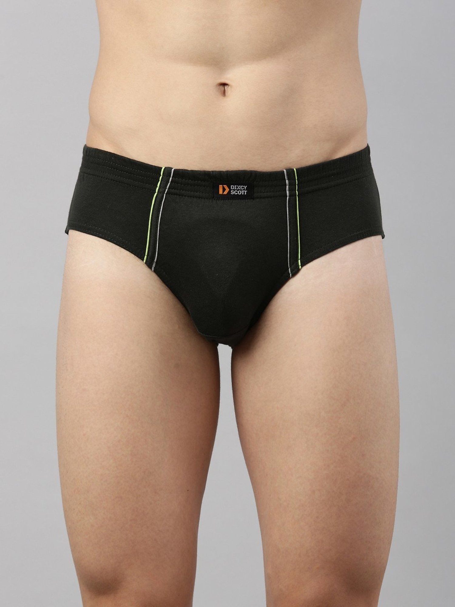 Dixcy Scott Originals Olive Cotton Regular Fit Brief