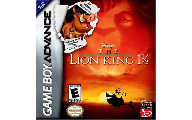 Lion King 1 1/2 GBA