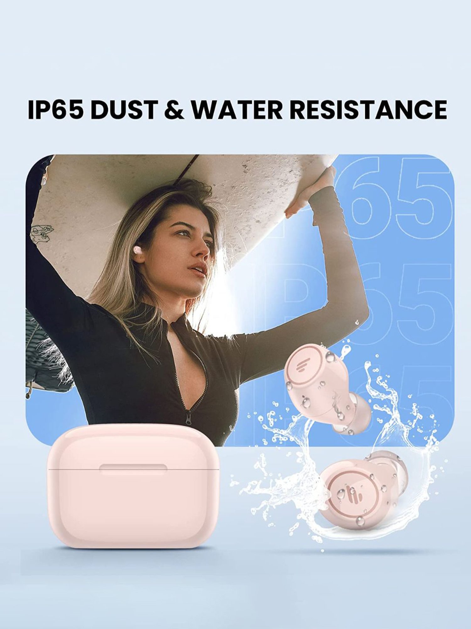 Edifier TWS1 Pro True Wireless Stereo Earbuds (Pink)