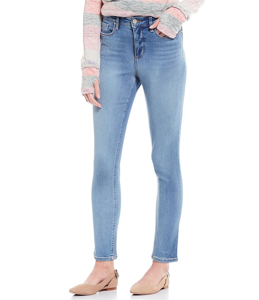 Code Bleu Petite Size High Rise Skinny Ankle Jeans